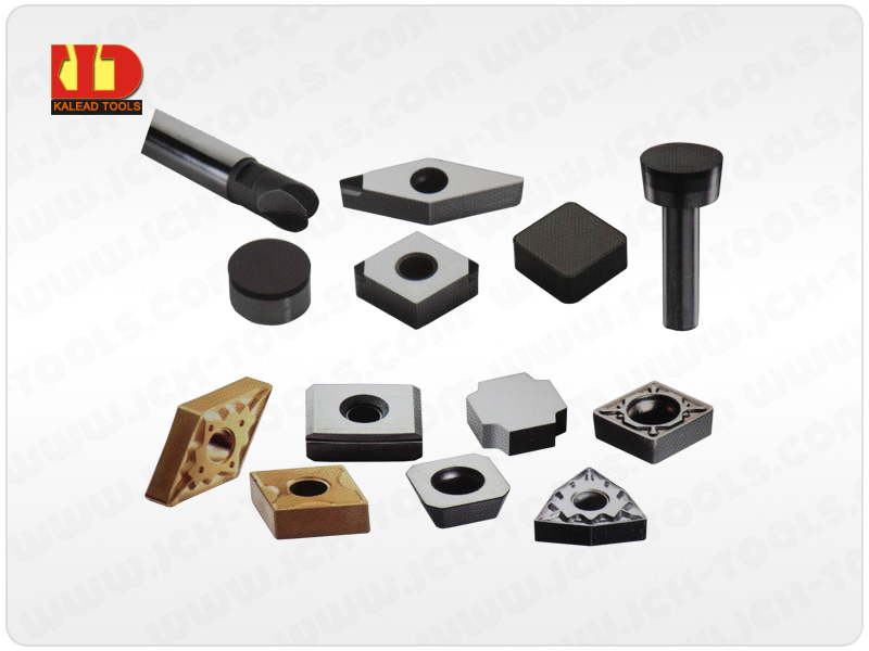 PCD and cermet inserts